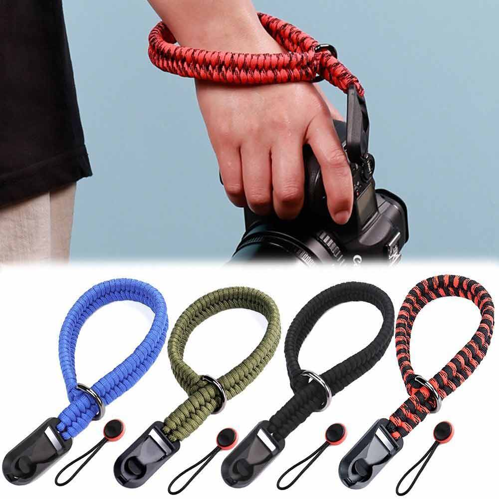 SLR Nylon Braided Hand-Woven Quick Release Camera Strap Replacement Wrist Strap