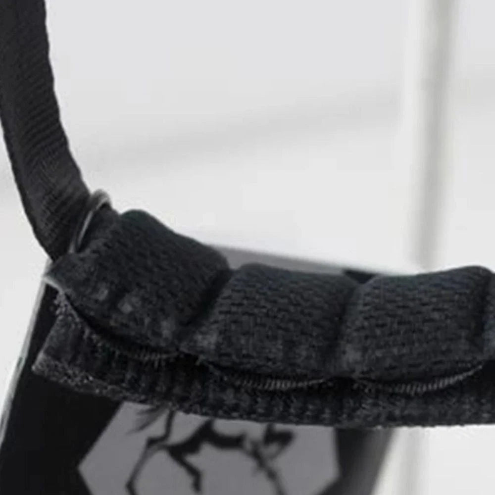 Black Horse Riding Helmet – Adjustable Safety Half Cover, 58cm Equestrian