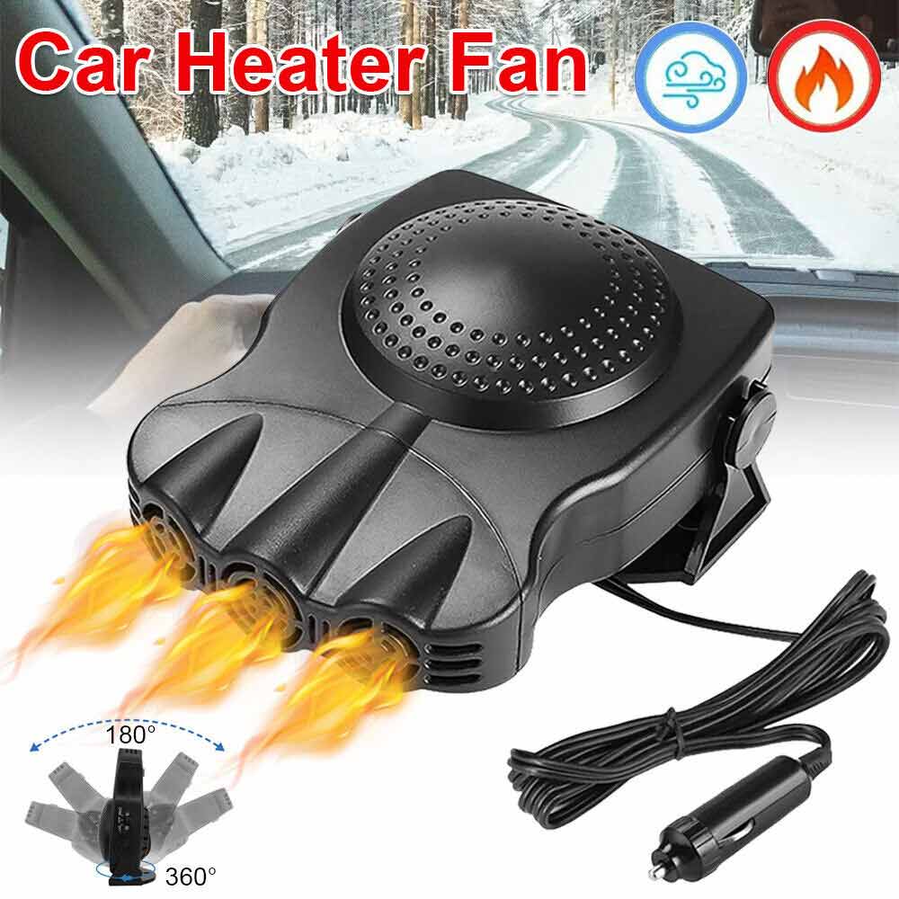 Portable Electric Car Heater DC 12V 150W Heating Fan Defogger Defroster Demister
