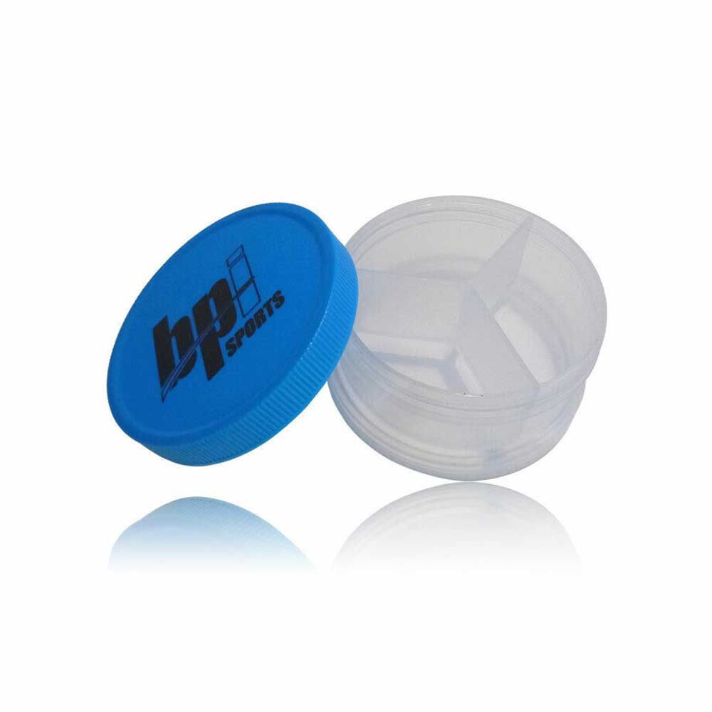 70ML Portable Protein powder funnel powder boxes set two-layer medicine case