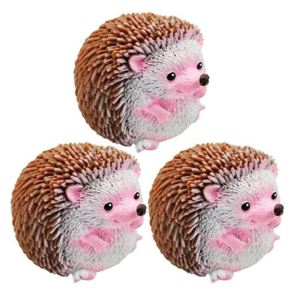 3-Pack Hedgehog Squishy – Slow Rising Stress Relief Toy, Pod Fidget Squeeze