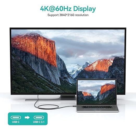 1.5M BoostUp Cafule USB-C to USB-C Cable Charge & Video Black （USB Gen 3.2 - 20Gbps, 100W/5A, 8K/60Hz)