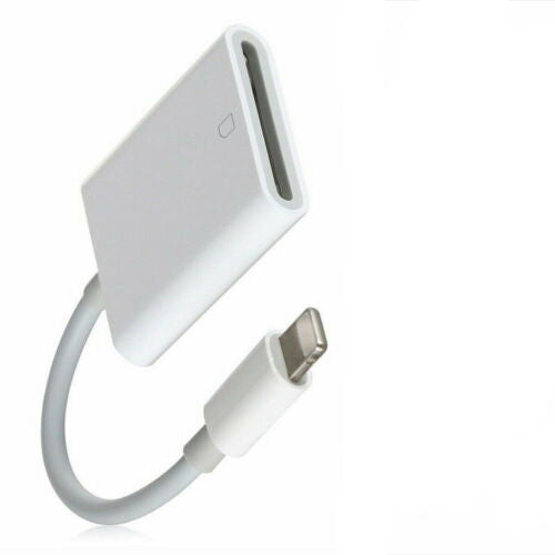 8Pin to SD Card Camera Reader Adapter for iPhone XR XS max X iPad Pro Mini