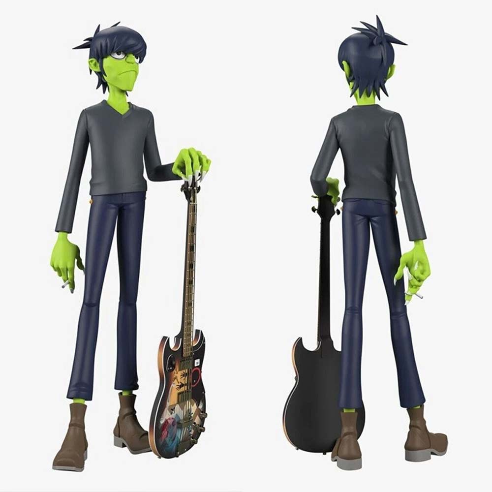 Gorillaz Band Model Rock Band Figures - Murdoc Russel Noodle Action Figures Toys Set