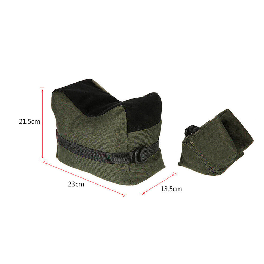 Target Hunting Shooting Range Sand Bag Set Rifle GunRest Stand Pack Tactical