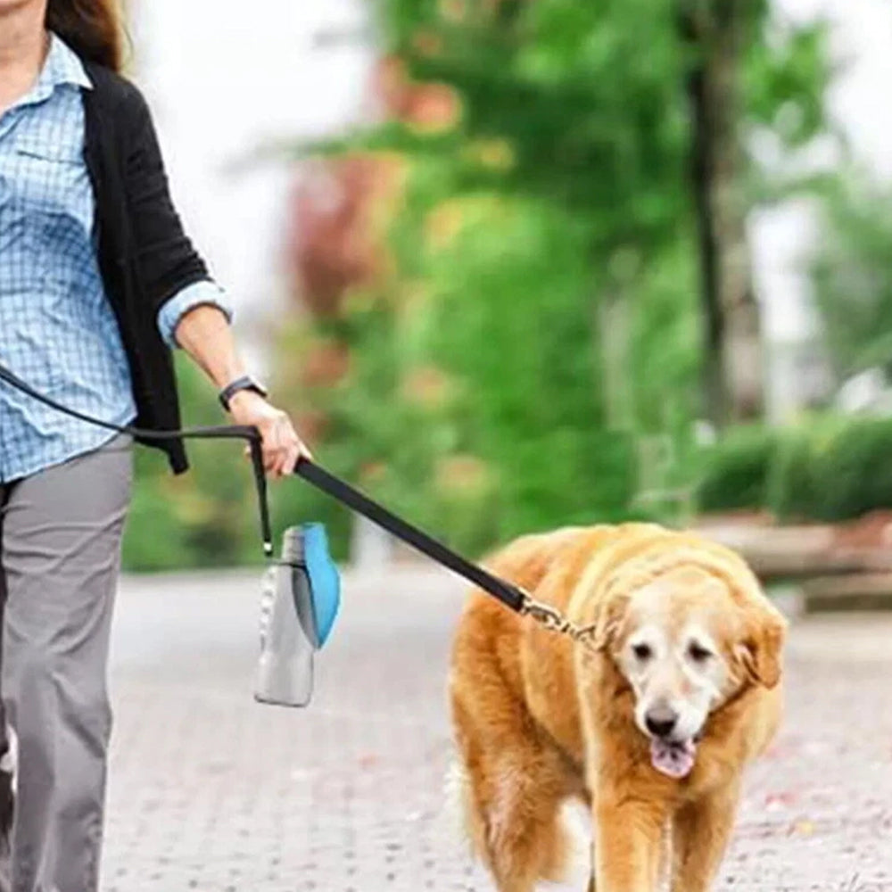 Portable Dog Water Bottle – Pet Outdoor Travel Hiking Walking Drinking Cup, 800ml