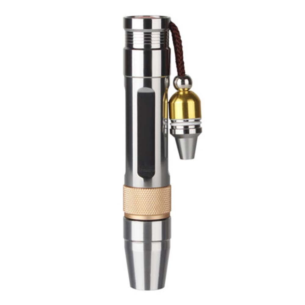 Ultraviolet LED Flashlight UV Light 365/395NM Jade Gem Inspection Lamp Torch Set