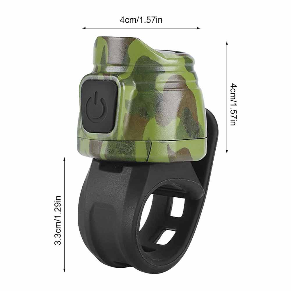 Bike Bell Riding Electric Horn Road Bike  Warning Ring USB Charging