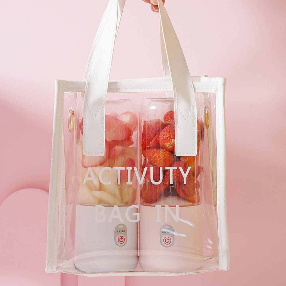 Portable Mini Electric Juice Maker 6Blade Blender Smoothie Juicer fruit Machine