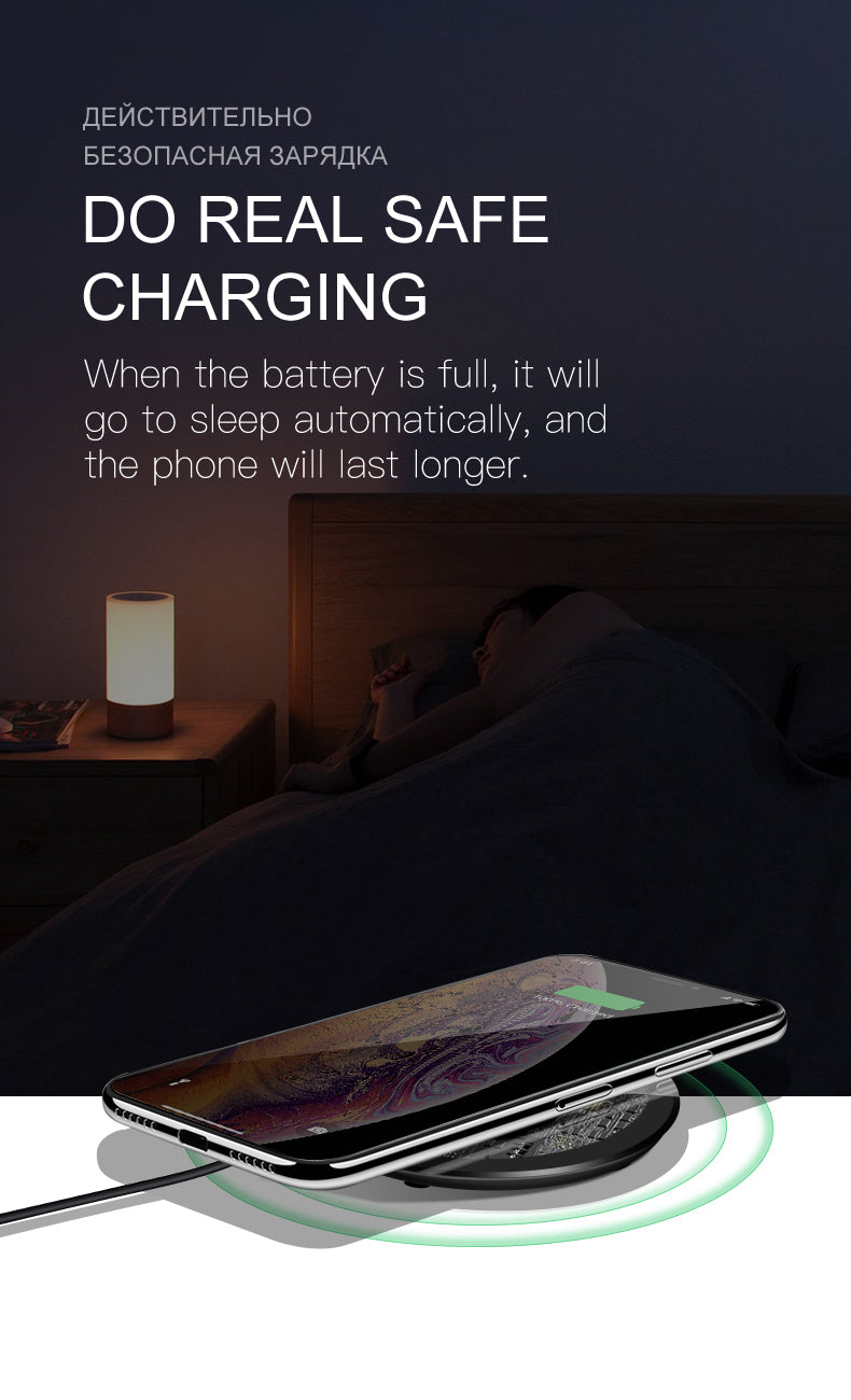 30W Wireless Charger Mat Pad Fast Charging For iPhone 14 13 12 Pro Samsung S23+