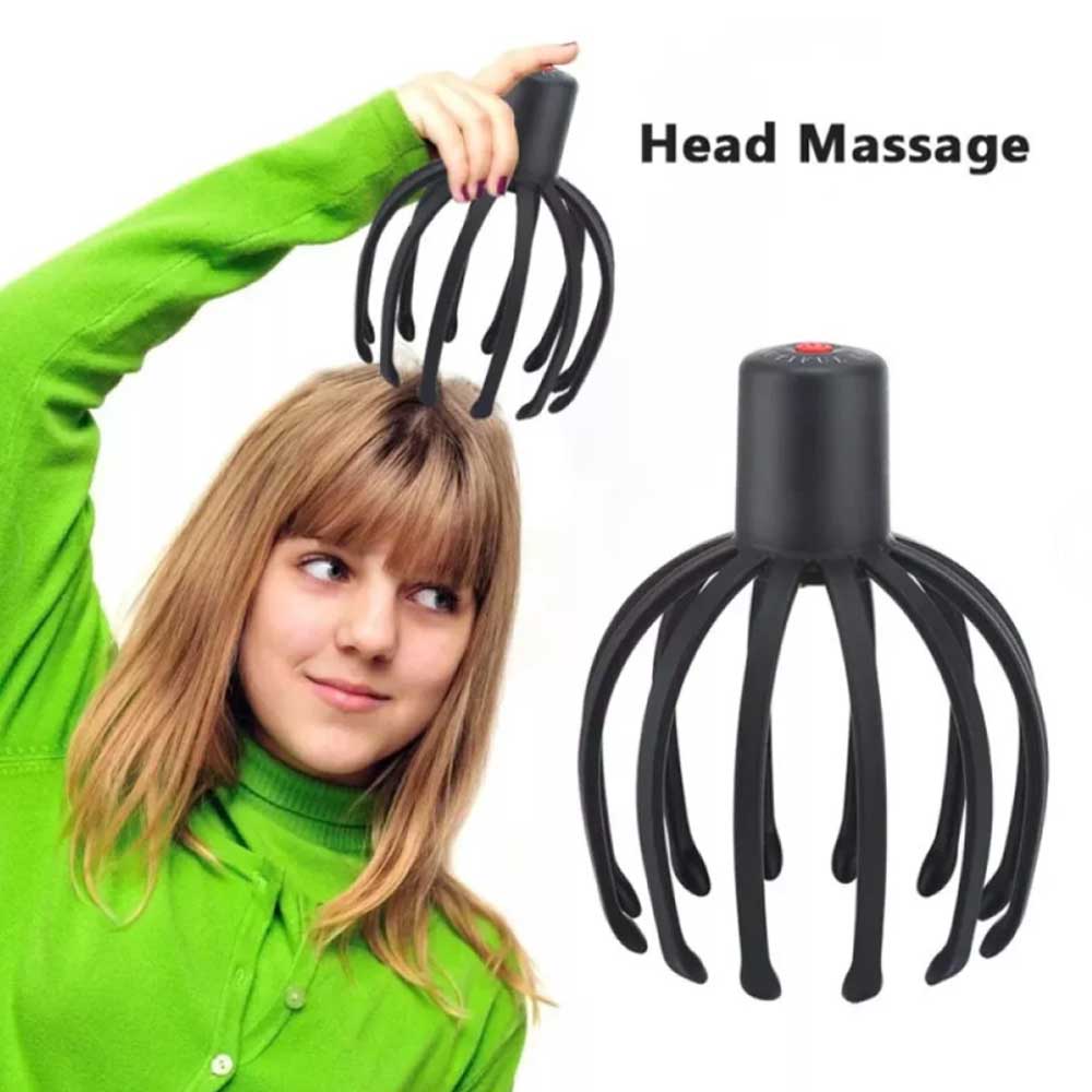 Octopus Scalp Massager, Electric Scalp Massager with 3 Modes Head Massager Relax