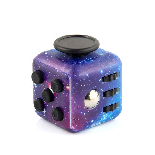 Fidget Cube Spinner – Stress Relief Finger Hand Magic Toy for Anxiety, ADHD, Adults & Teens