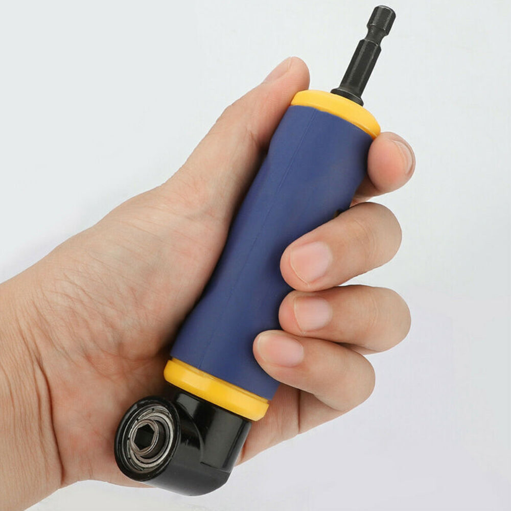 90 Degree Right Angle Extension Driver Electric Screwdriver Drill Bit Holder AU