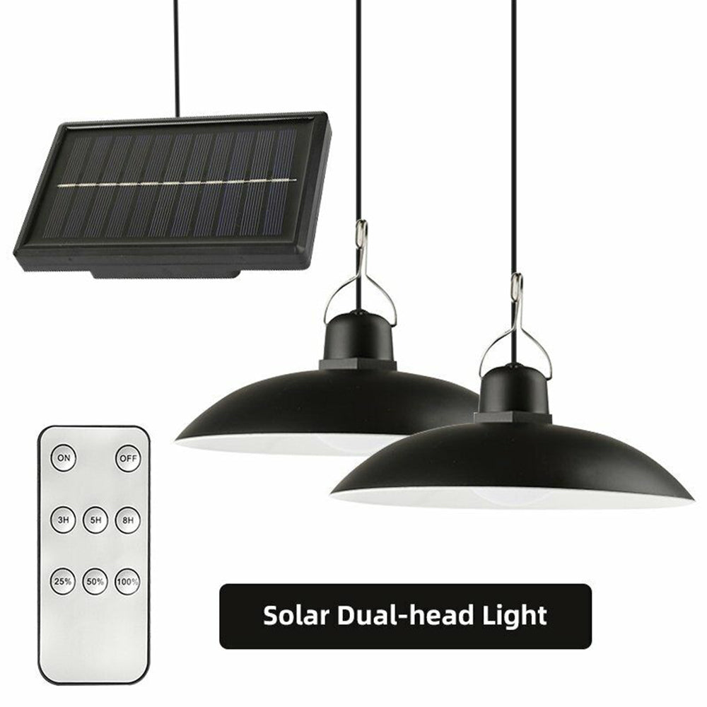 Solar Power Light Outdoor Hanging Pendant Garden Yard Tent  Remote Control