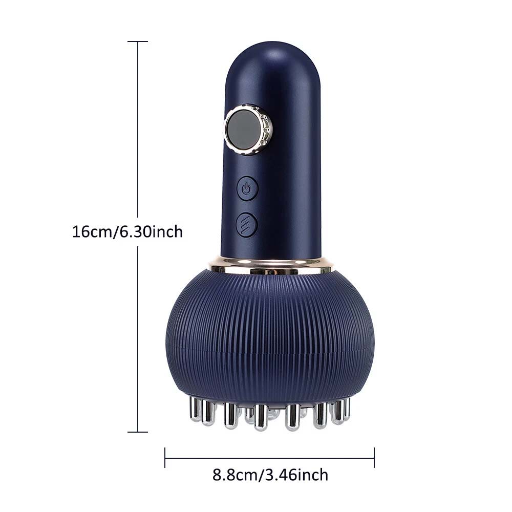 Electric Lymphatic Drainage Machine - Meridian Body Massage Brush with Microcurrent
