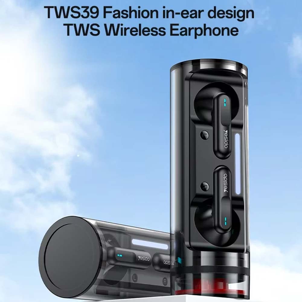 TWS Wireless Earbuds Bluetooth 5.3 - 25H Playtime, ENC Noise Reduction, IPX4