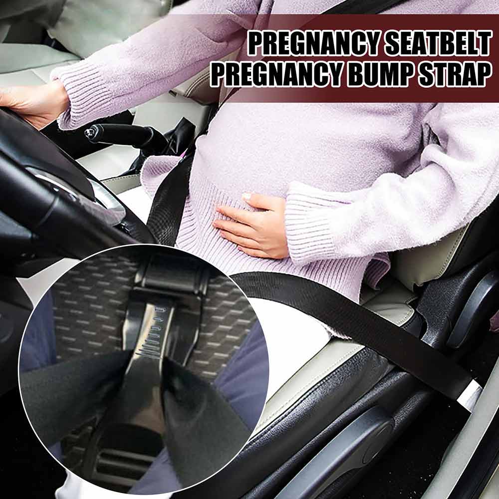 Pregnant Car Seat Belt Adjuster Comfort & Safety For Maternity Mom Belly Comfy