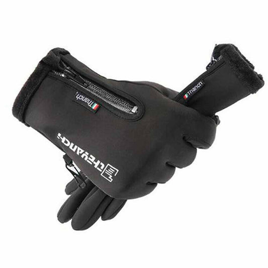 Thermal Winter Gloves Waterproof Touch Screen Thermal Windproof Warm Zipper