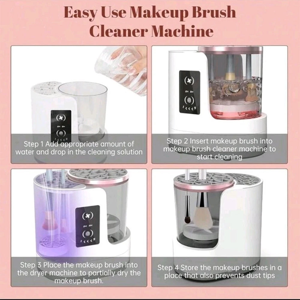 Automatic Makeup Brush Cleaner & Dryer - Multifunction Machine