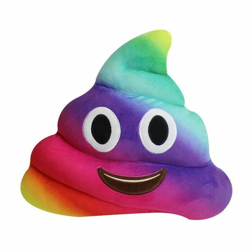 30cm Poo Family Emoji Emotion Pillow Stuffed Plush Cushion Pillow Funny Doll