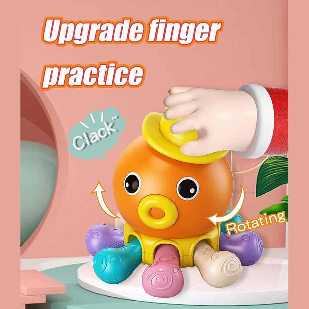 Montessori Toys for 1-2 Year Old Octopus Baby Gift for Boys and Girls Random color