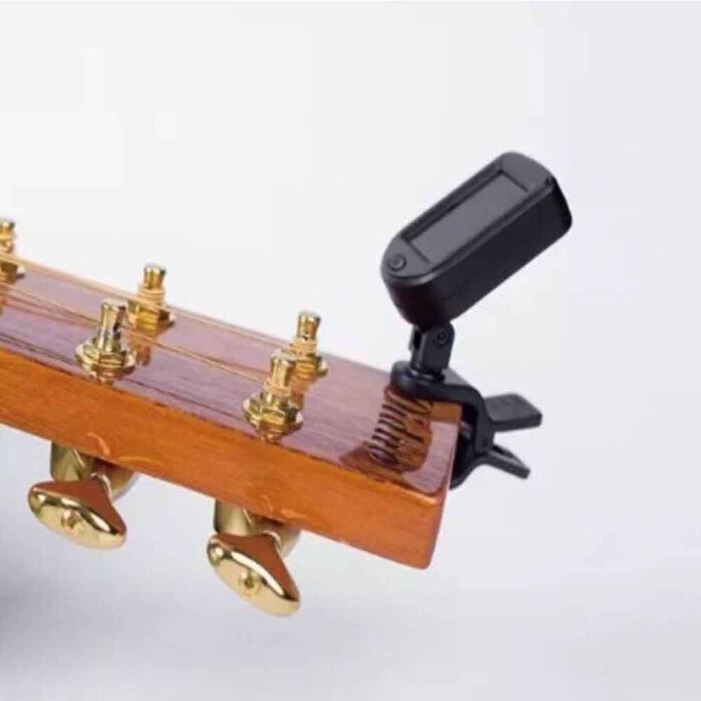 Digital Chromatic LCD Clip-On Tuner For Guitar Ukulele Violin Acoustic Electric