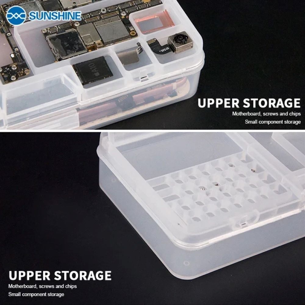 Multifunctional Phone Repair Storage Box – SS-001A Organizer for Parts & Screws