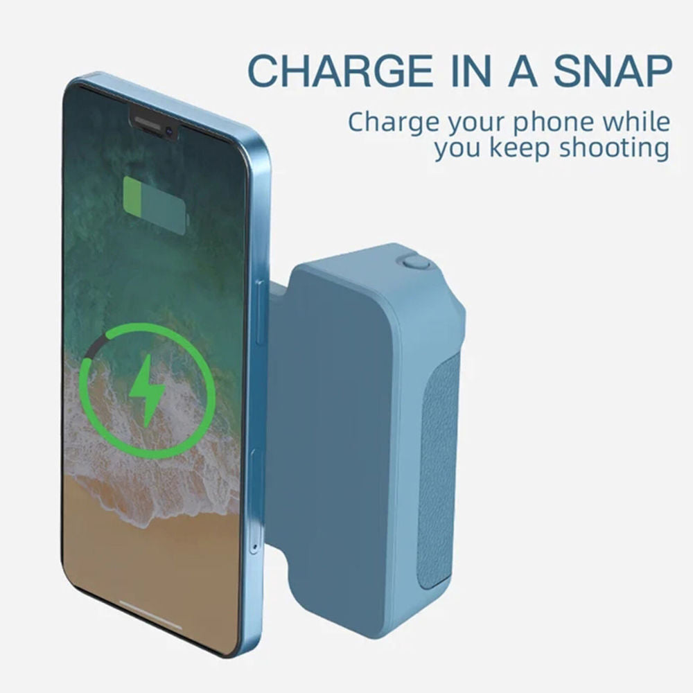 Bluetooth Phone Camera Shutter Hand Grip Magnetic Holder for Iphone Android