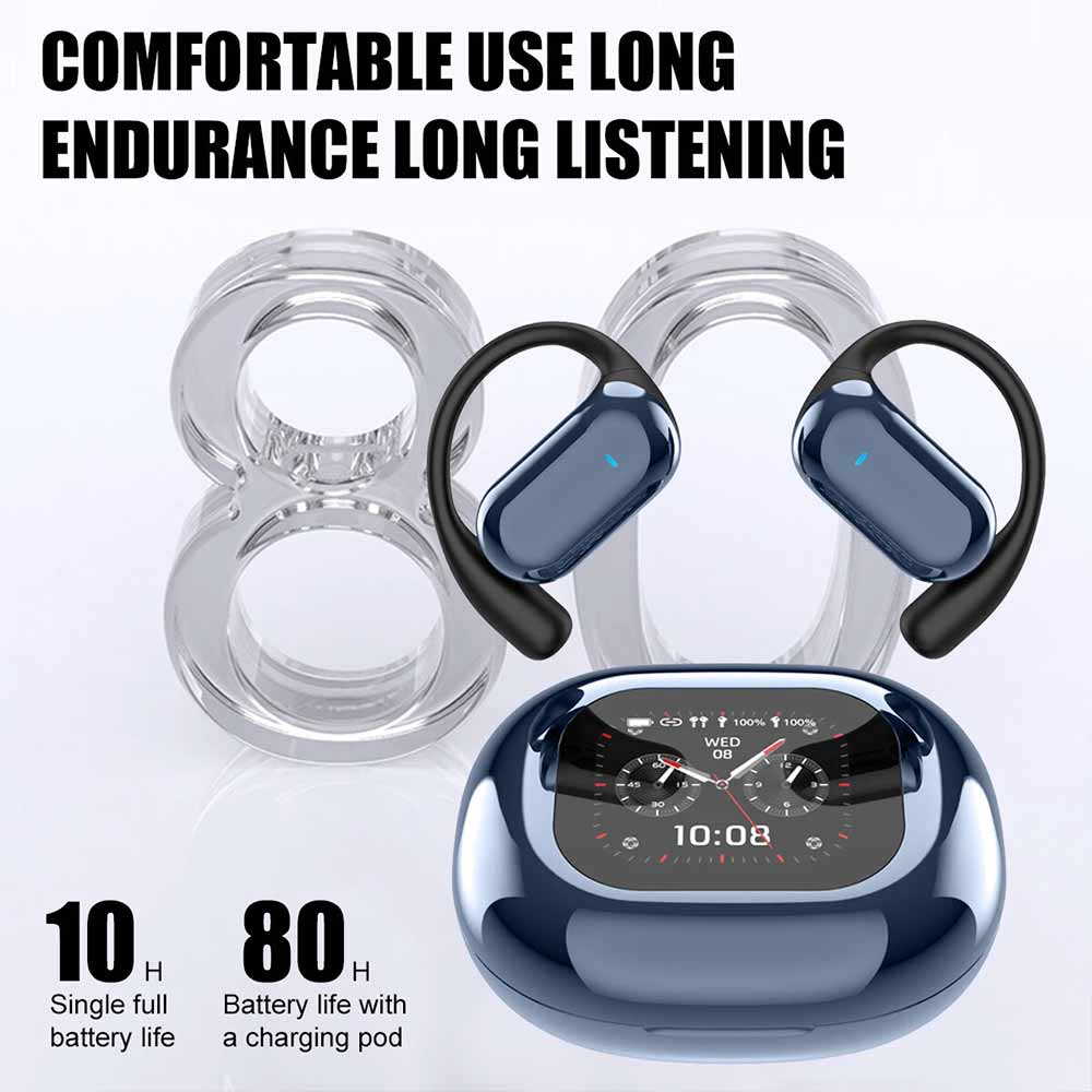 2025 Bluetooth Wireless Earbuds Voice AI Translator LED Earphones 144+ Language