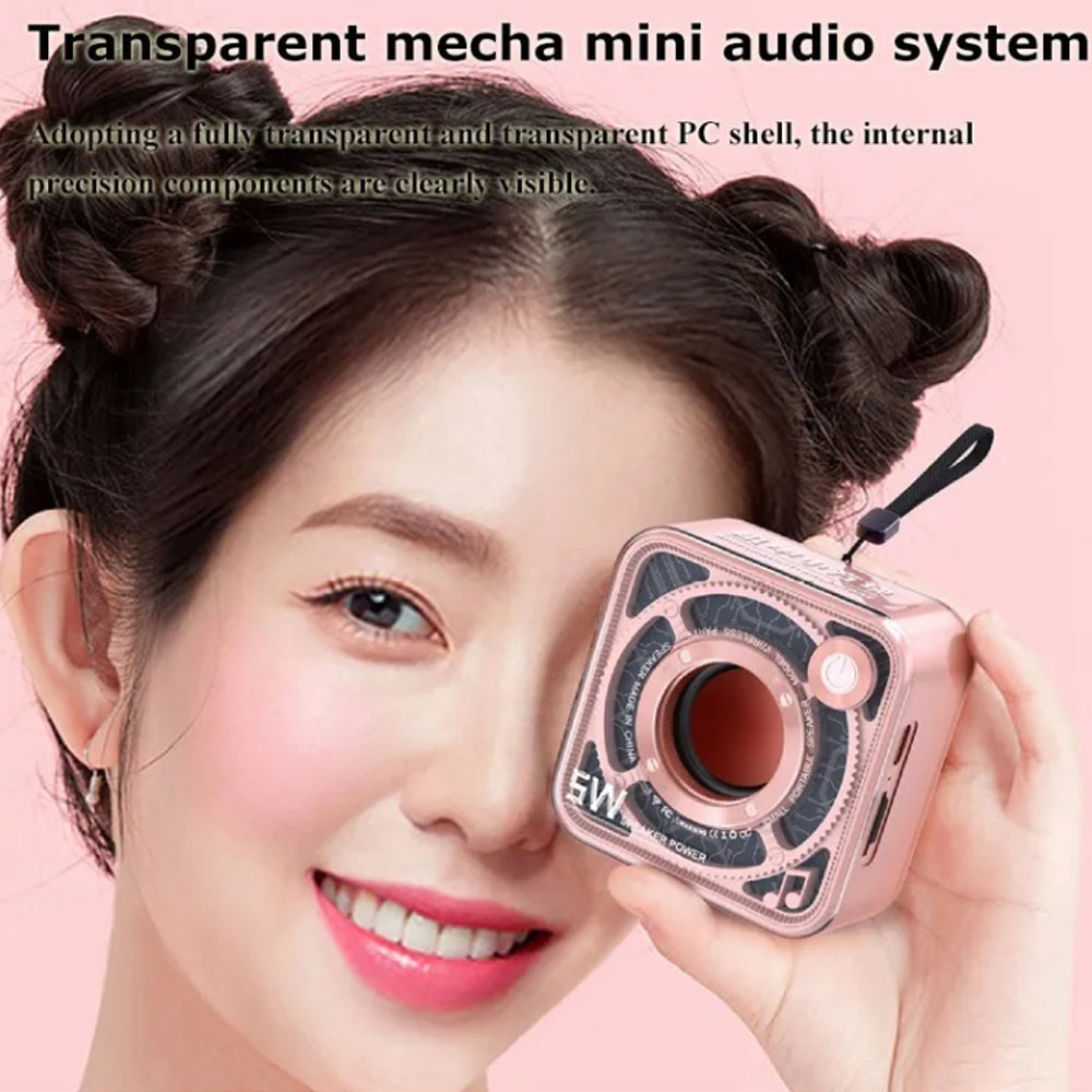 Portable Mini Bluetooth Speaker Wireless Stereo Music Bass TWS Subwoofer TF Card