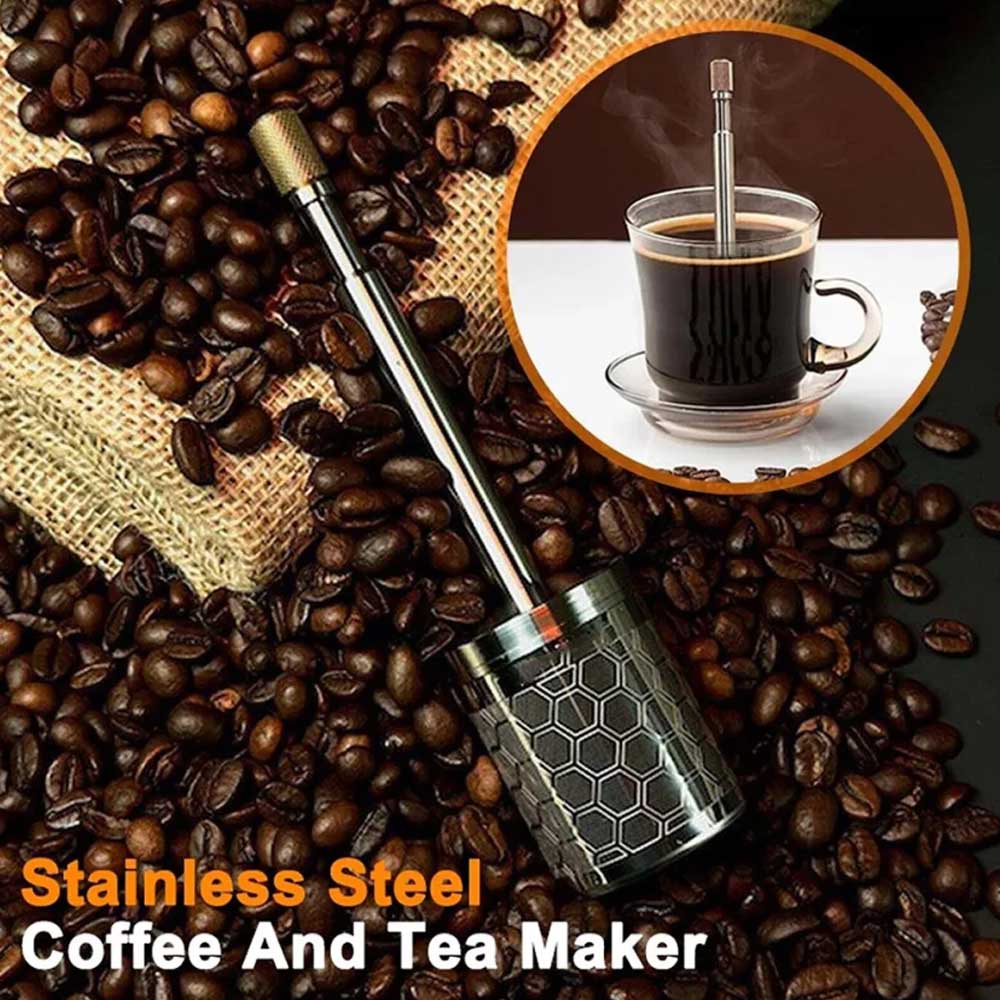 Portable Travel Coffee Brewer Final press Reusable Coffee Filter Coffee Maker