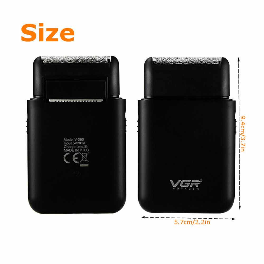 Portable Shaver Mens Small Electric Shaver Beard Trimmer Razor USB Rechargeable