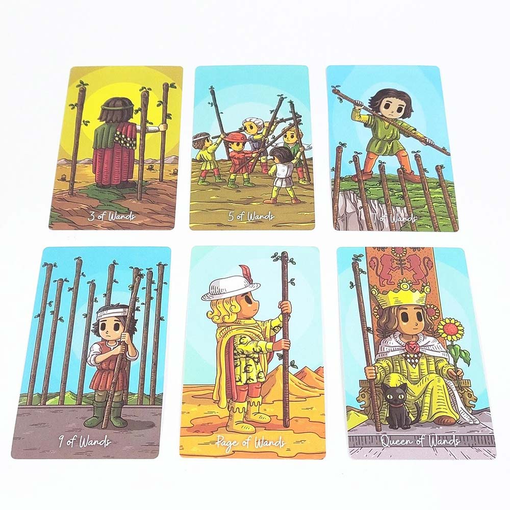 Smithtiny Tarot Decks Oracle Cards for Beginners Table Board Game Party Favors