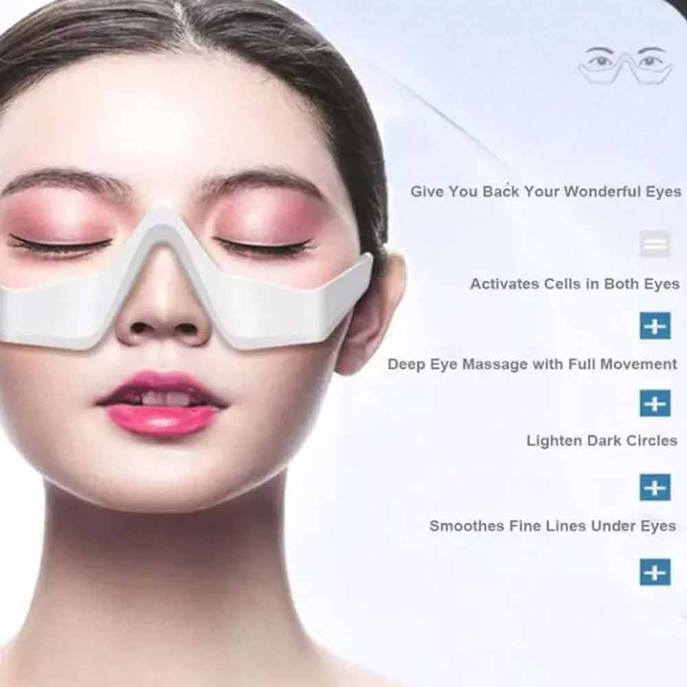Under Eye Device,Revital Eyes Red Light Glasses,Eyes Bag Remover