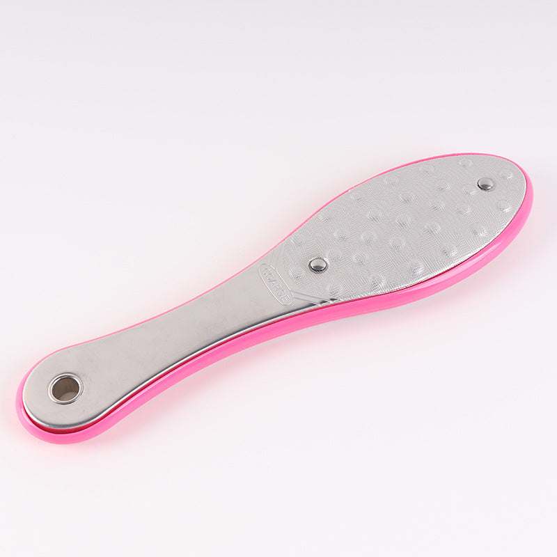 Stainless Steel Pedicure Foot Care Tools Foot File Feet Skin Remover Double Side