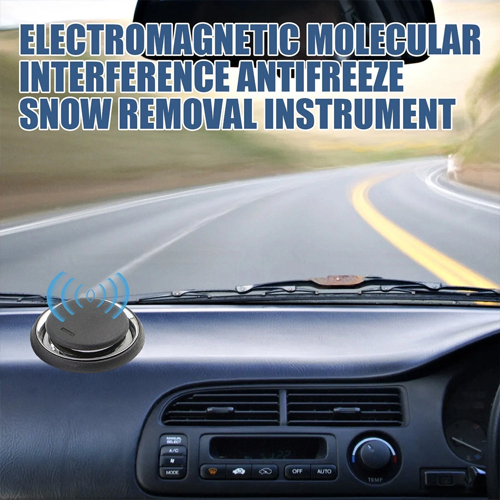 1X Electromagnetic Car Snow Removal Tool - Solar Defroster & Ice Melting Deicer