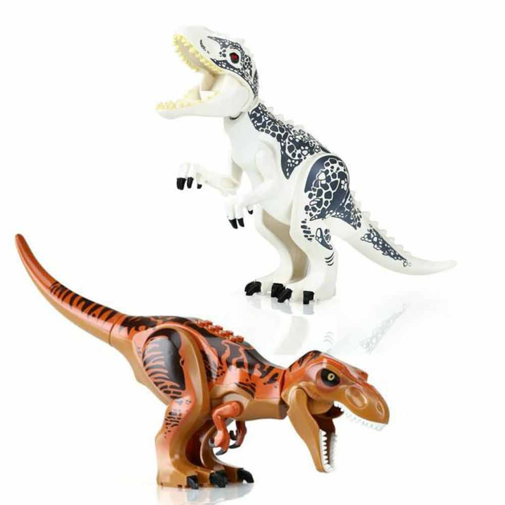 Indominus Rex Dinosaur Building Toy - Full Size XXL Figure Blocks Set for Kids, Creative STEM Gift