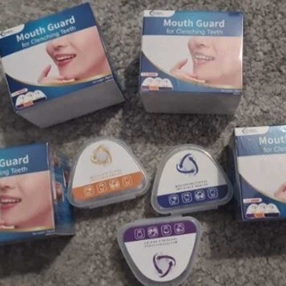 3Pack Levels Mouth Guard for Teeth Grinding Moldable Night Guard for Bruxism & Snore