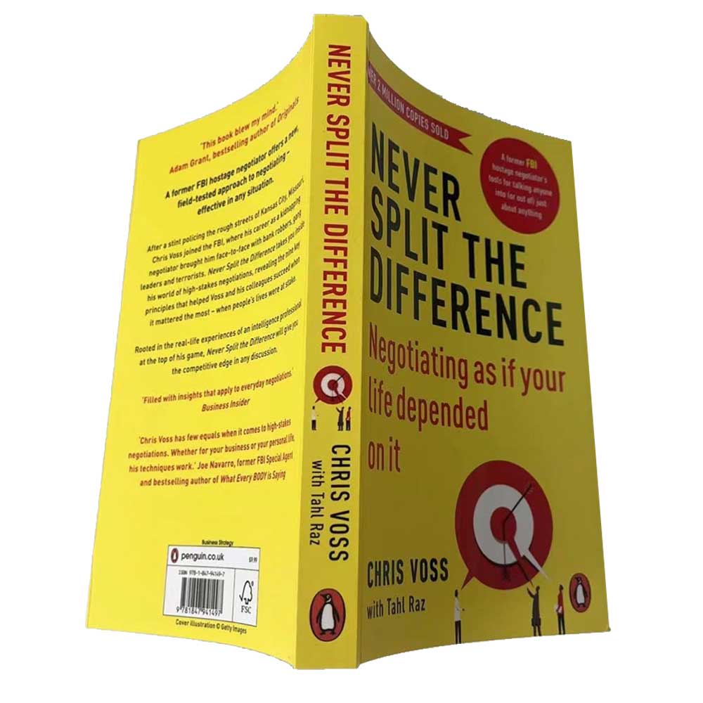 Never Split the Difference: Negotiating as if Your Life Depended on It BOOK