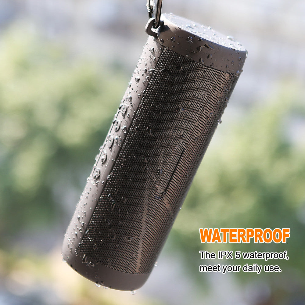Waterproof Bluetooth Subwoofer – Portable Speaker with TF Card, Flashlight & Radio