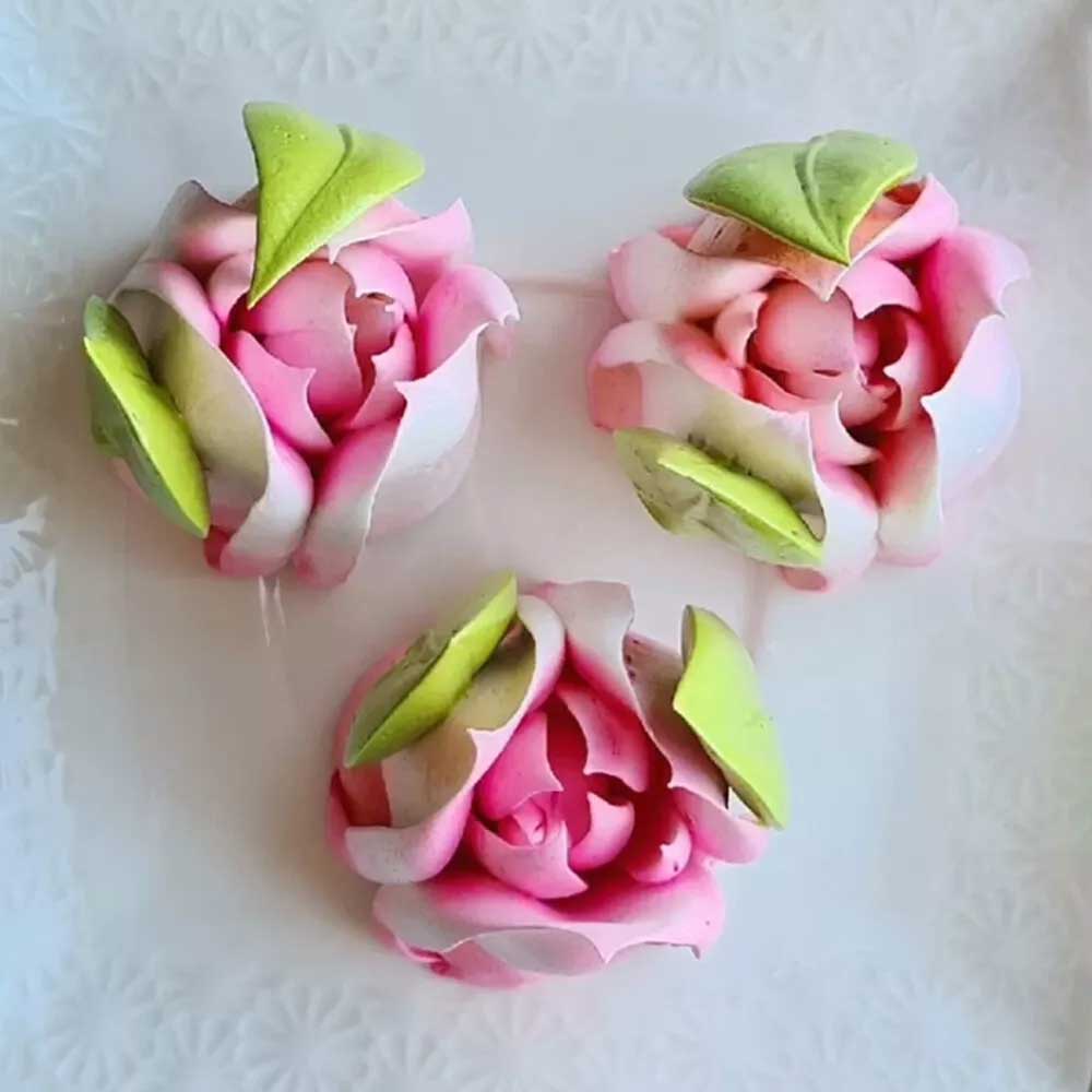 Stainless Steel XL Rosebuds Russian Flower Icing Tip Pastry Piping Nozzle DIY