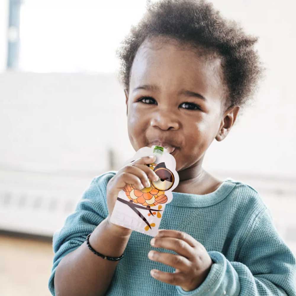 8Pcs Reusable Food Pouches, for Capacity 150ml Ideal for Baby Food, Smoothy