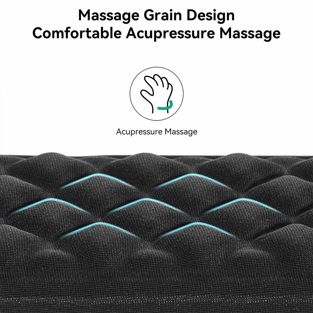 Ergonomic Mouse Pad with Wrist Support – Massage Design Gaming Mouse Mat, Non-Slip