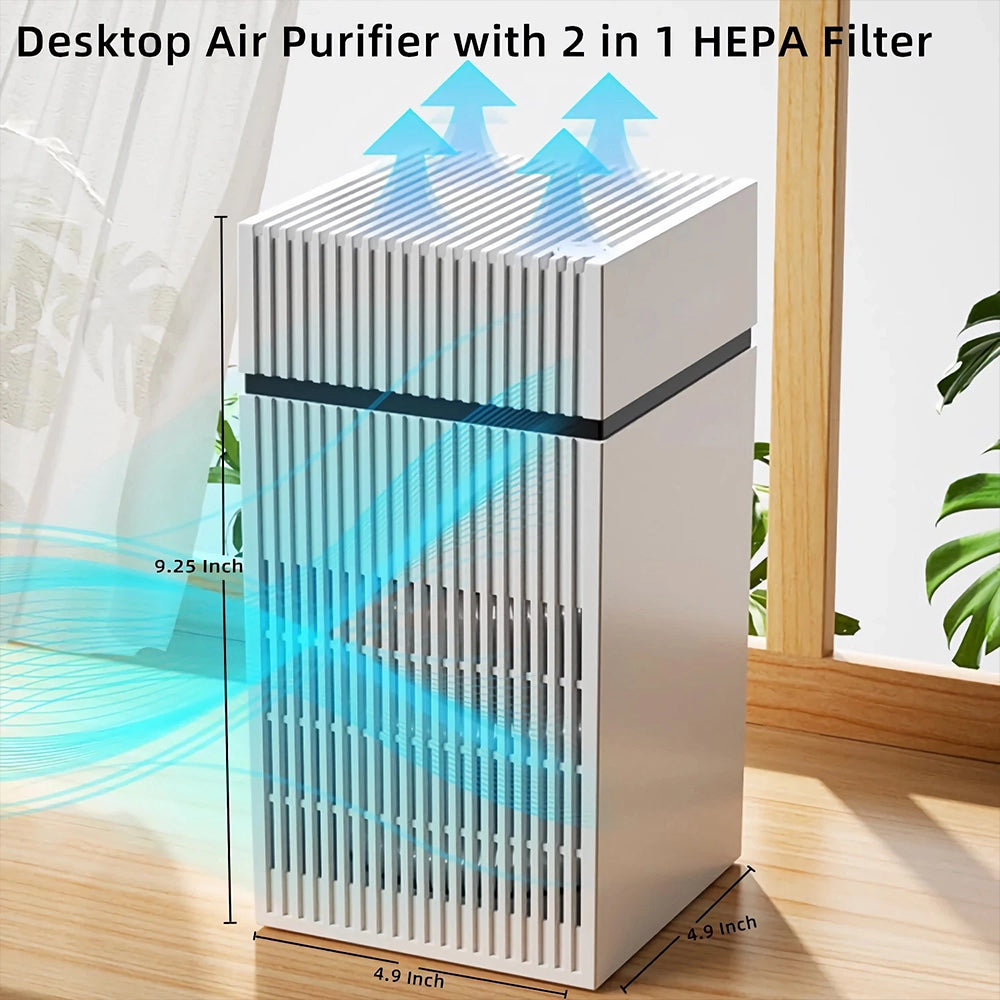 Medical Grade HEPA Air Purifier for Large Rooms - Removes Smoke, Odor, Pet Dander