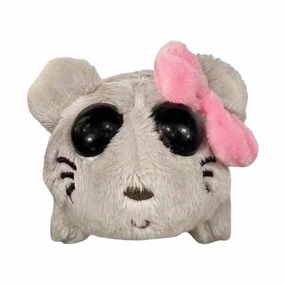 Sad Hamster Plush Toy Built-in Violin Sound Relieve Anxietys Toy Cute Hamster Toy