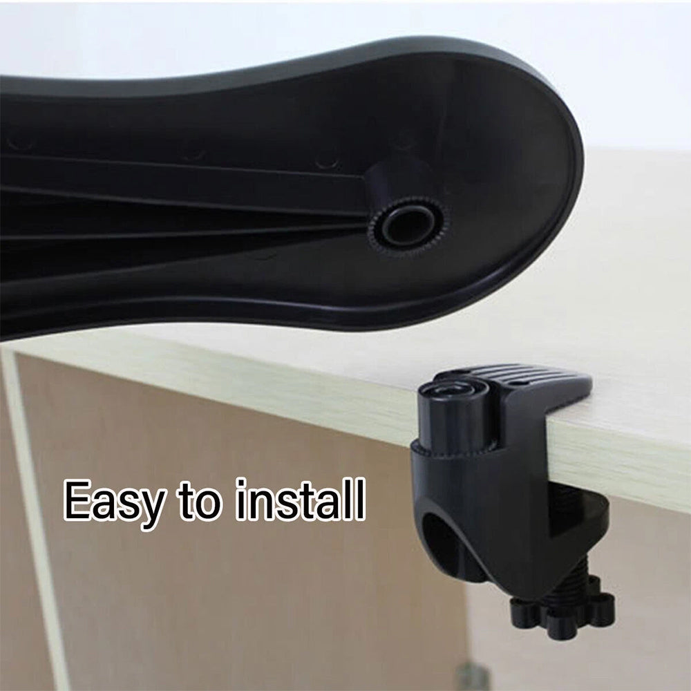 Rotating Mouse Wrist Pad – 180° Arm Rest Support, Anti-Fatigue Desk Pad