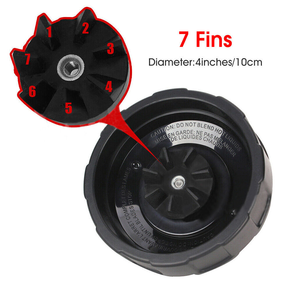 1PCS 7FINS Replacement 7Fin Extractor Blade Blender For NutriNinja 1000W Juicer