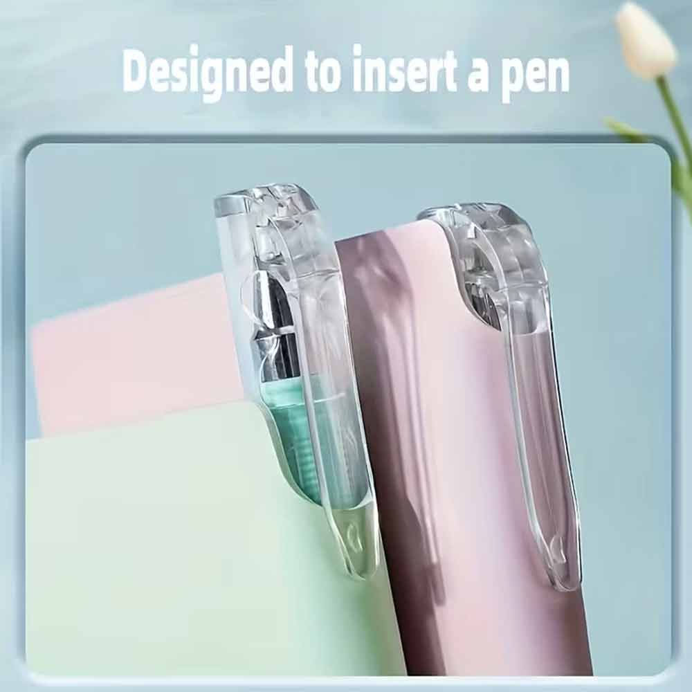 Compact Notebook Set with Pen – 2-Pack Mini Portable Notepad Party Favour Gift