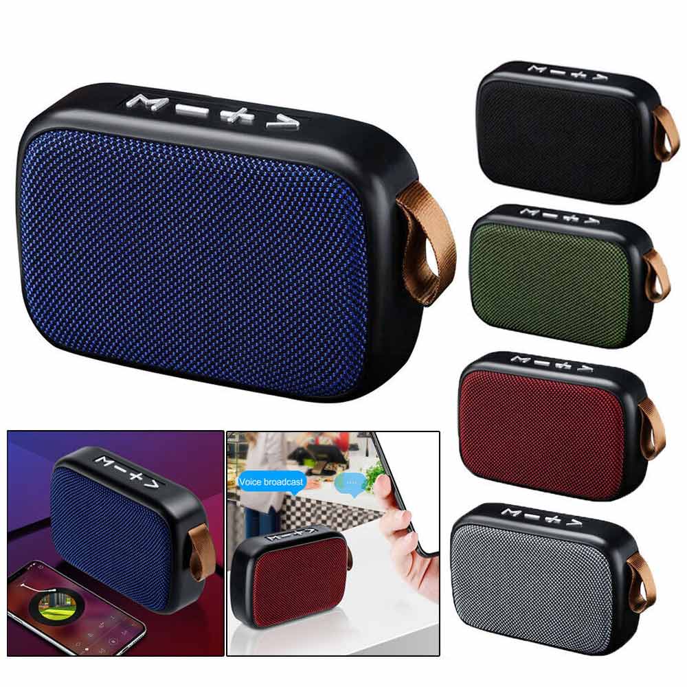 Bluetooth Speaker Bluetooth 4.2 Wireless Mini Bass Portable Music Loudspeaker
