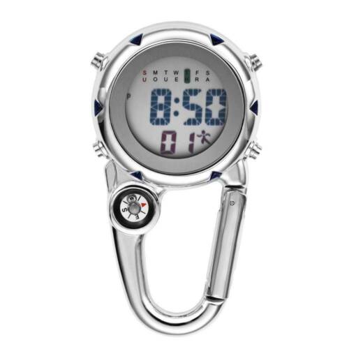 Clip-On Carabiner Fob Watch for Medical & Outdoor Professionals – Paramedic, Nurse, Chef, Hiker